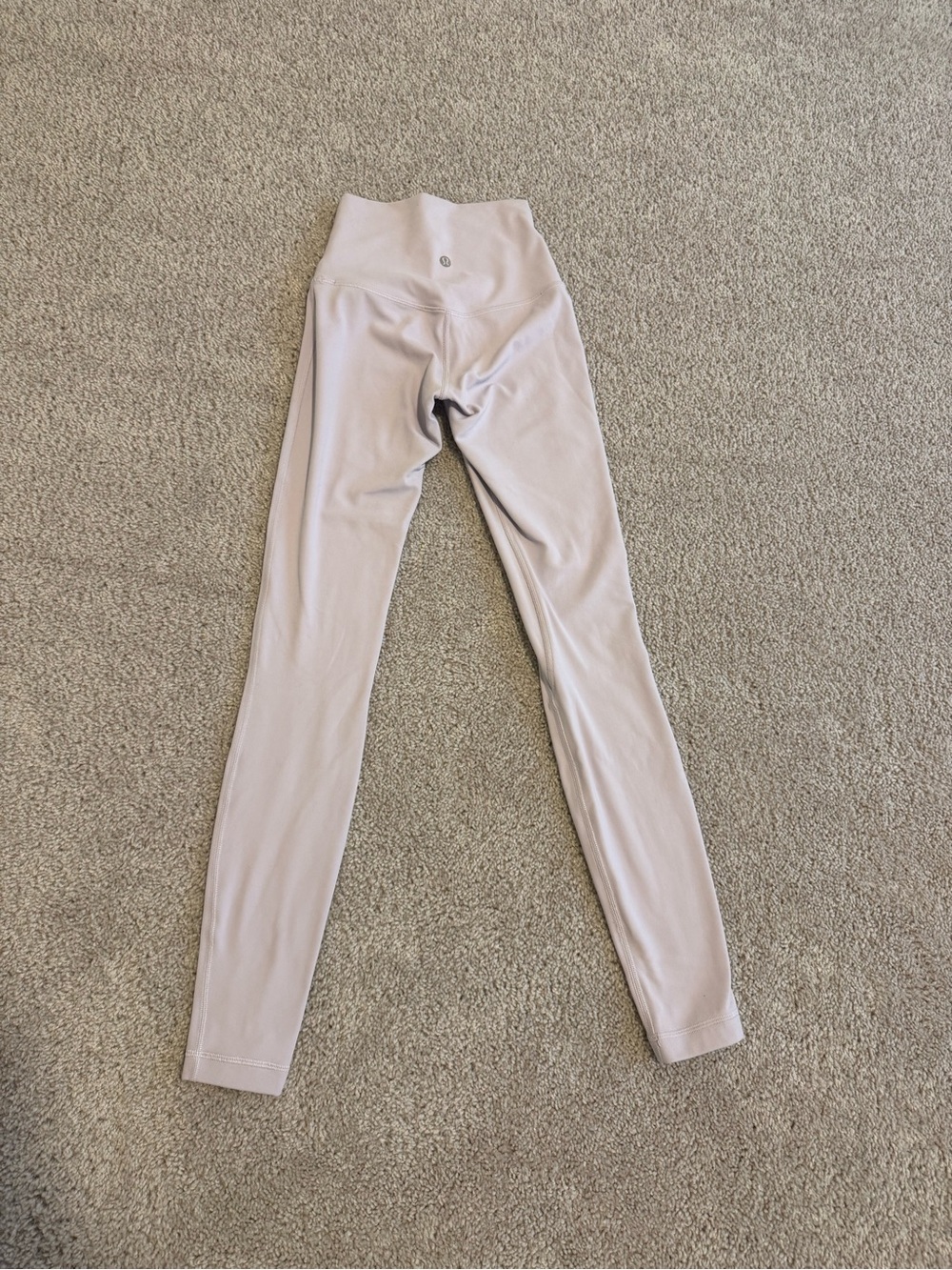 Lululemon light lavender leggings size 0
